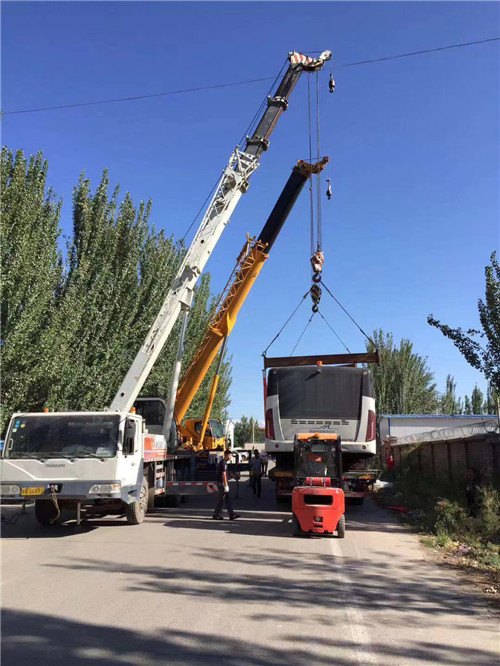 池州市港口集装箱搬运案例